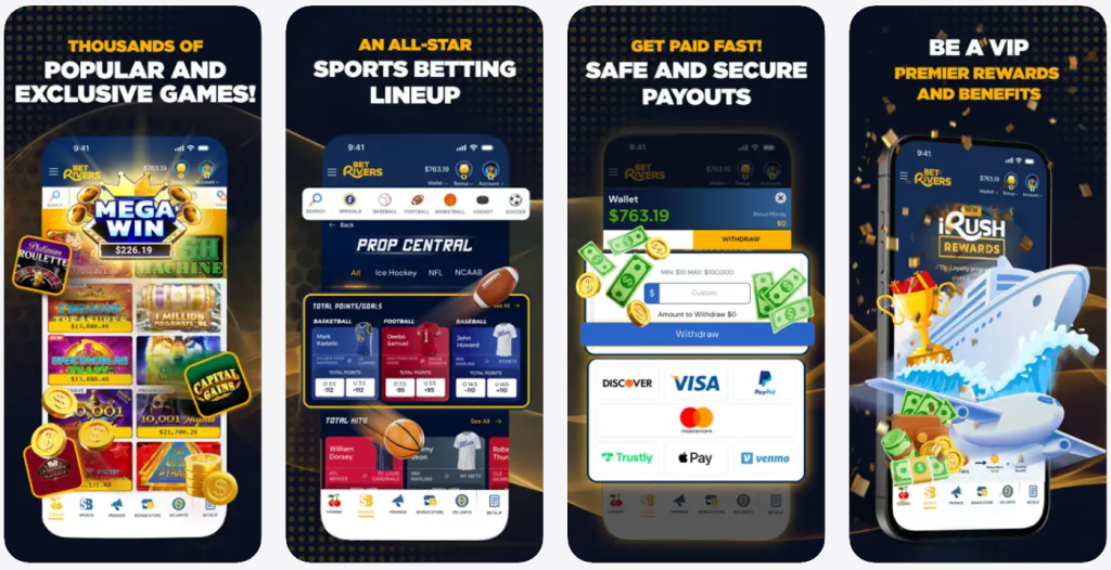 Casino Mobile App - BetRivers 
